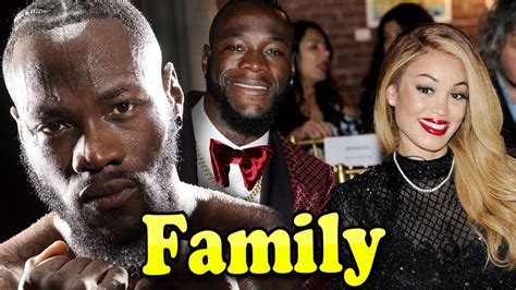 deontay wilder wife and kids.